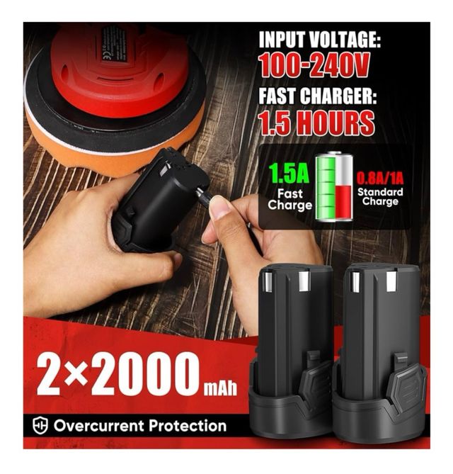 Lucidatrice Auto SHALL Senza fili 2500-5000RPM New