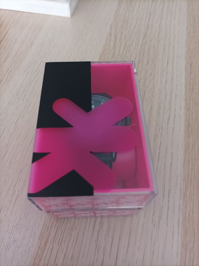 Reloj Klickiss negro - deportivo