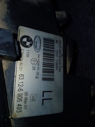 Faros delanteros BMW serie 3 E46