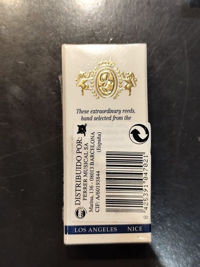 5 Cañas Clarinete Rico Grand Concert