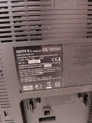 TV Sony Bravia 32"