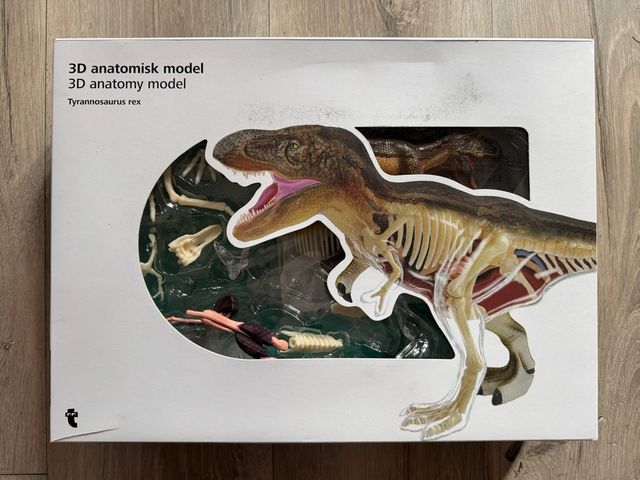 Modelo anatomía 3D Tiranosaurio Rex