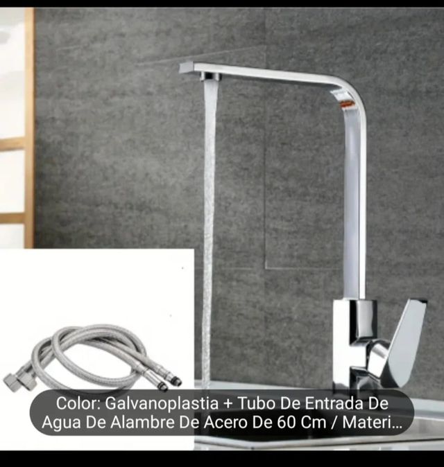 Grifo cocina acero inoxidable NUEVO