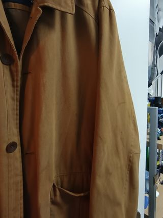 Chaqueta Cortefiel ante marrón XXL