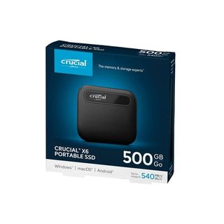 Disco Duro Externo Crucial X6 500 GB SSD -NUEVO-