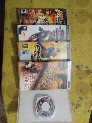 Juegos PSP + Película: ¡Lote Completo!