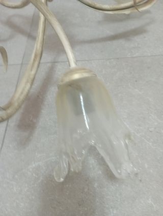 Lampadario stile shabby chic 3 luci