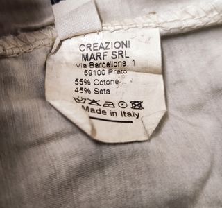 Shorts donna beige Cotone Seta