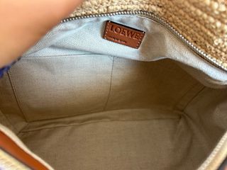 Bolso Loewe Puzzle Azul y Marrón