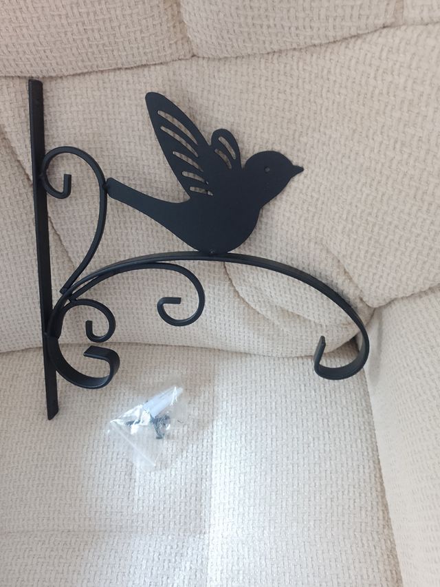 2 Soportes Pared Metal Florabest