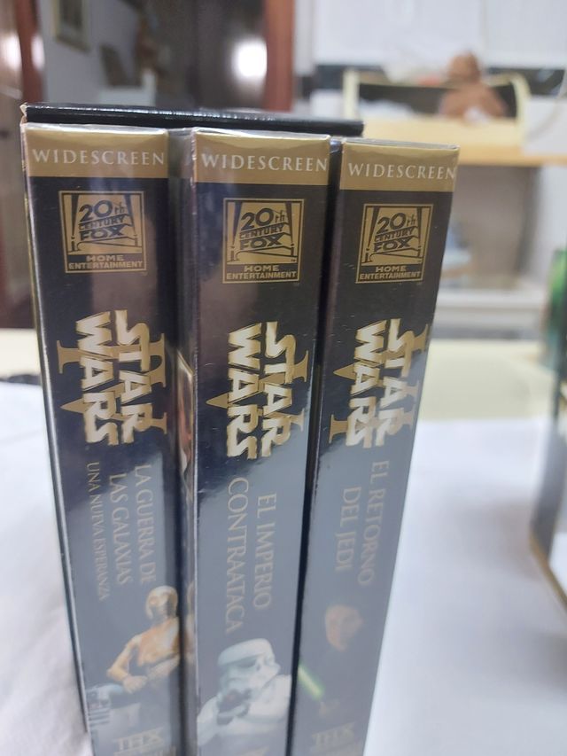 Trilogía Star Wars VHS (Español)