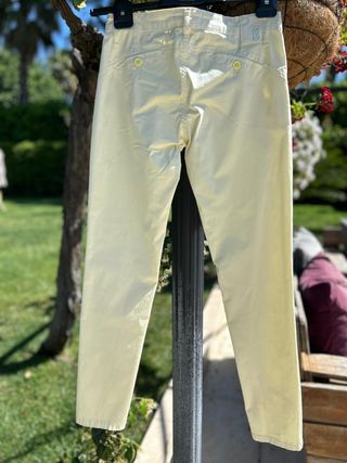 Pantaloni Anykey giallo Tg.40