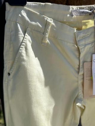 Pantaloni Anykey giallo Tg.40