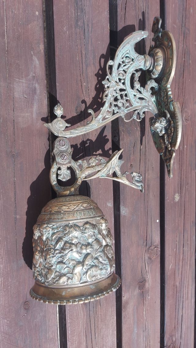 Campana latón antigua - Decorativa