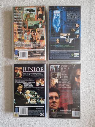 VHS Arnold Schwarzenegger: 10 Películas
