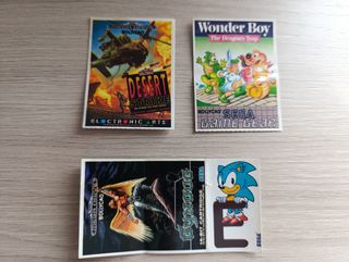 Pegatinas SEGA Megadrive Game Gear