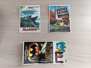 Pegatinas SEGA Megadrive Game Gear