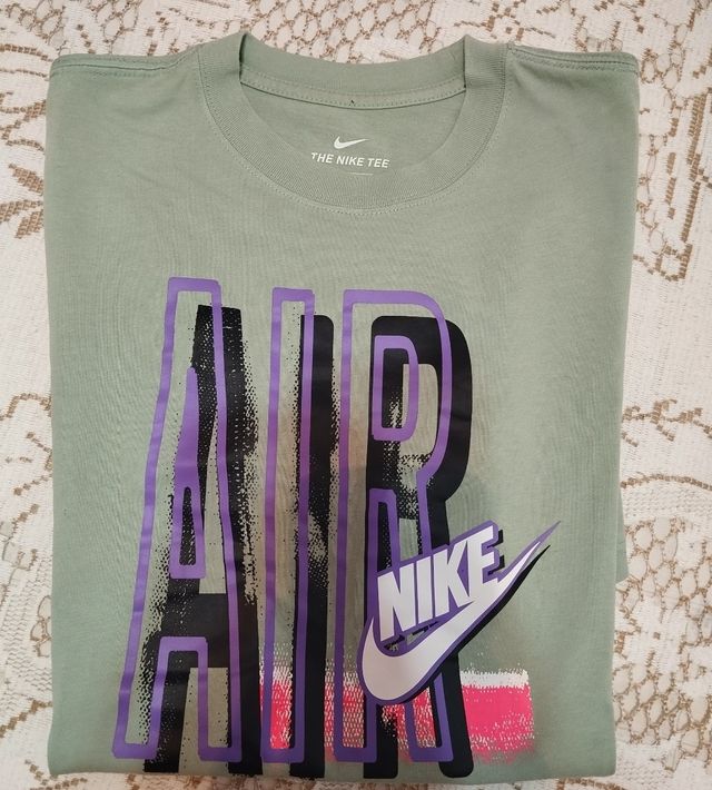 Camiseta Nike Air Verde Oliva