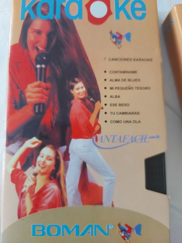 VHS Karaoke - 2 Cintas Bomán