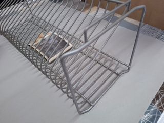 Soporte CD metal gris - Vintage