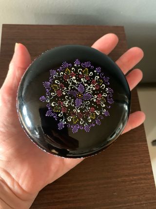 Scatola Portagioie Vintage Dipinta a Mano