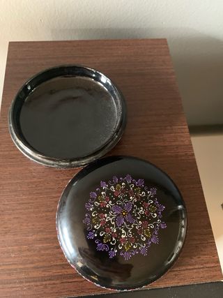 Scatola Portagioie Vintage Dipinta a Mano