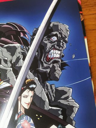 NINJA SCROLL Lona 50x70cm
