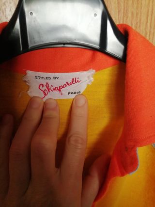 Maglia vintage Schiaparelli gialla
