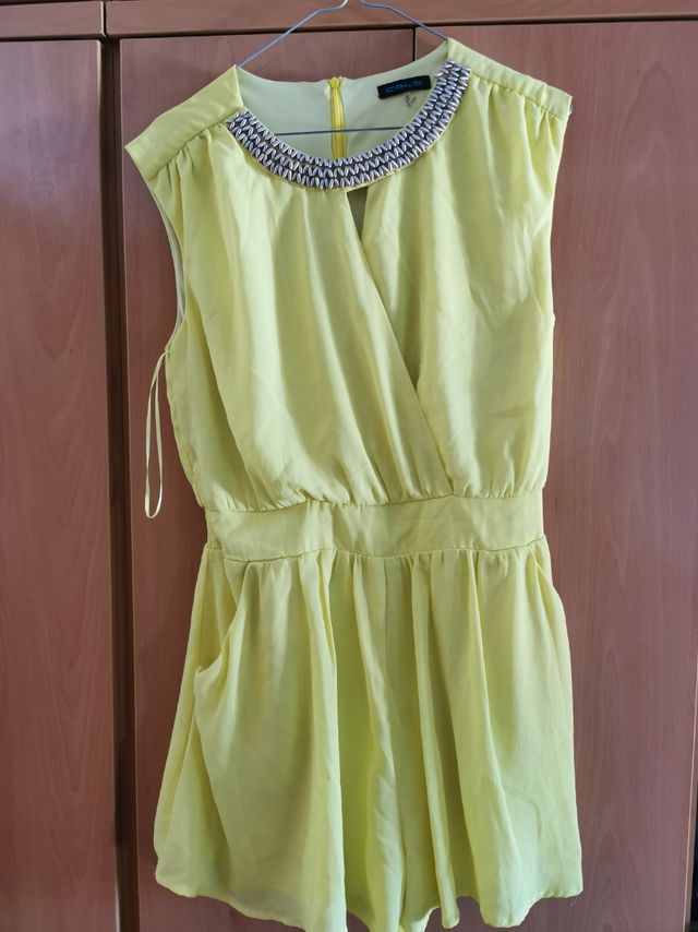 Mono corto CALS giallo taglia M