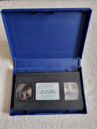 VHS El Último Gran Héroe Alquiler
