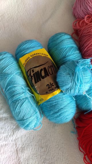 Hilos Colores surtidos crochet, punto, manualidad