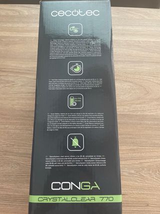 CONGA CrystalClear 770 - Aspirador Limpiacristales