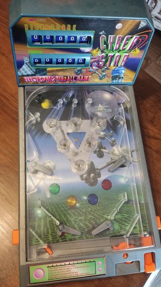 Juego de pinball electrónico Cyber Star
