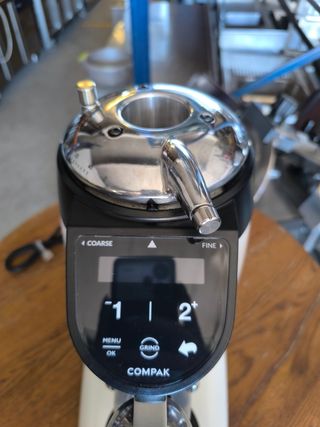 Molinillo café Compak E-6 Blanco