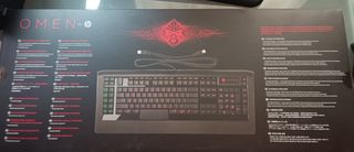 Teclado OMEN HP Gaming RGB