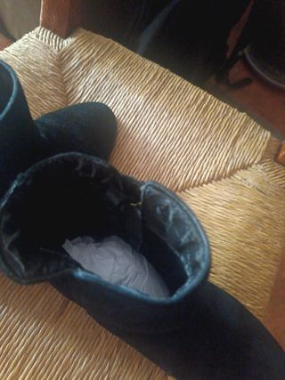 Botines ante negros mujer