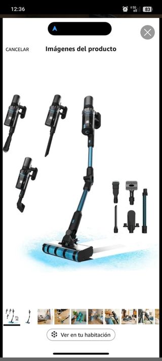 Aspiradora inalámbrica