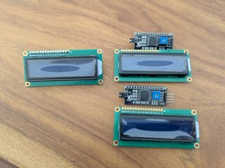 3 Display LCD 16x2 I2C + 3 Moduli I2C