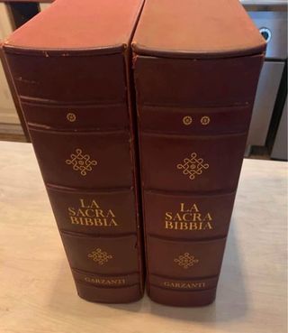 Sacra bibbia Garzanti