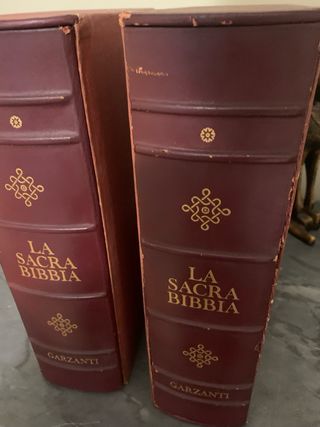 Sacra bibbia Garzanti