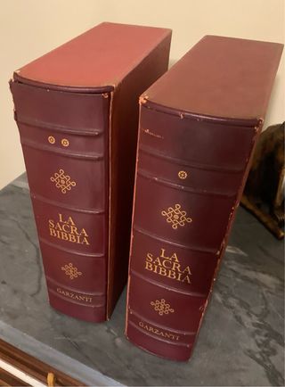 Sacra bibbia Garzanti