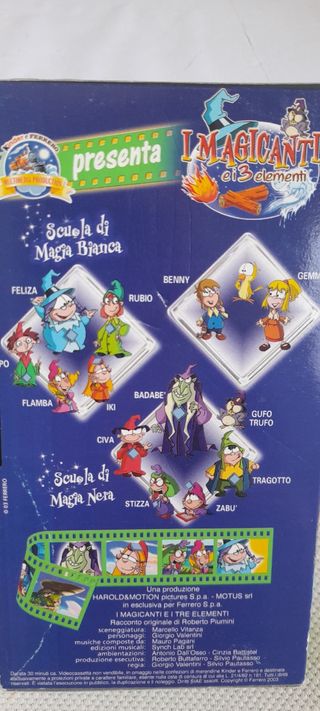 Ferrero Sorpresine I Magicanti 2003 con Vhs