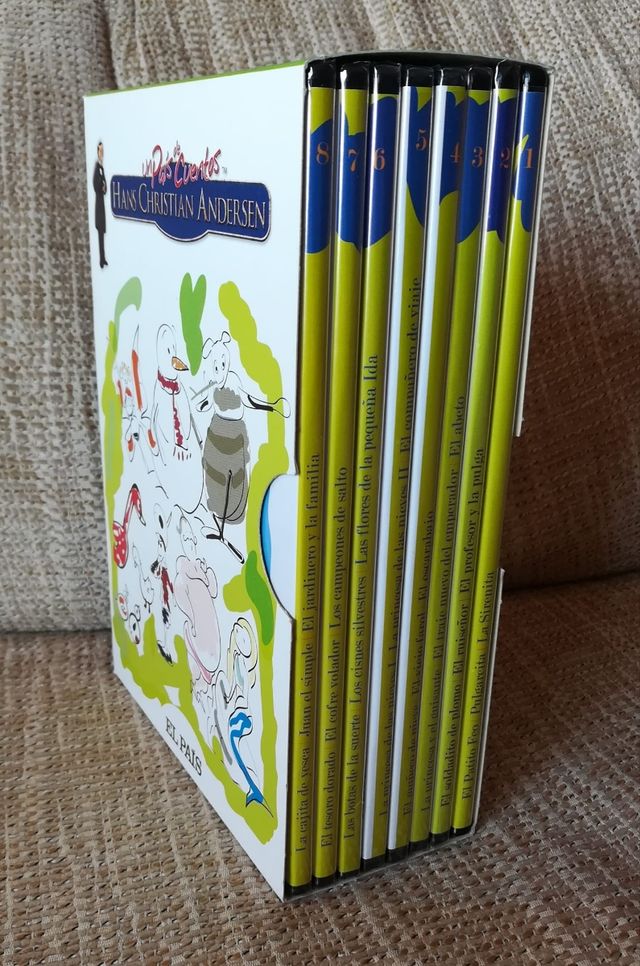 DVDs Cuentos Andersen (El País)
