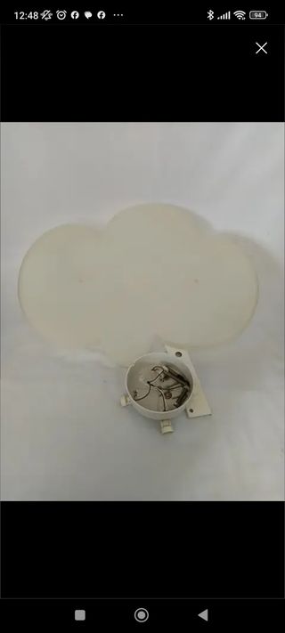 Lámpara nube infantil Ikea