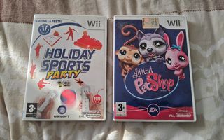 Wii: Holiday Sports Party & Littlest Pet Shop