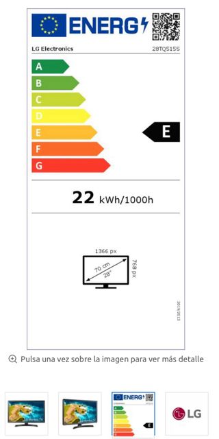 LG 28TQ515S Smart TV 28" HD