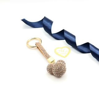 Portachiavi Minnie Orsetto Topolino Brillantini