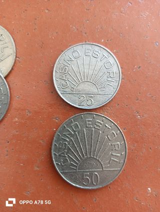Fichas Casino Estoril - 25 e 50