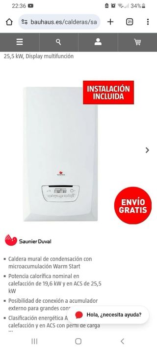 Caldera Saunier Duval ThemaF23