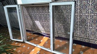 VENTANA LACADA CON PERSIANA Y CLIMALIT